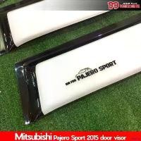 ราคา retairty แบบพกพา กันสาด Pajero sport 2015 2016 2017 2018 2019 2020 2022 2023 สีขาว Car รถยนต์ กันฝน (1730894719968643590)