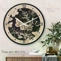 ราคา นาฬิกาแขวนผนัง, นาฬิกาแยม, สไตล์ฝรั่งเศสย้อนยุค, นาฬิกาแขวนผีเสื้อ, ตกแต่ง Maillard ในครัวเรือน, นาฬิกาโบราณ, นาฬิกาเจาะเงียบสร้างสรรค์, นาฬิกาใหม่จีน (1732000952180507763)
