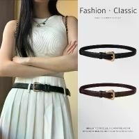 ราคา สาย ตะกรุด คาดเอว เข็มขัดหนัง แก้ว เข็มขัดโลหะผสม สไตล์เกาหลี สำหรับผู้หญิง ตกแต่งย้อนยุค เหมาะสำหรับกางเกงยีนส์ สีดำ แฟชั่น เข็มขัดคลาสสิก ห่วง เข็มขัด ผู้ ชาย เข็มขัด ช่างก (1731276725731034229)