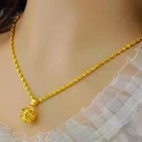 ราคา สร้อยคอสำหรับผู้หญิง ลูกบอลเปล่า ลูกบอลนำโชค ไม่จางหาย TB026 สร้อยคอผู้ชาย สร้อยคอ อิตาลี สร้อย ใส่ สร้อยคอ ลาย สร้อยคอ หอย กระดิ่ง สร้อย ตะกรุด (1731537070980893498)