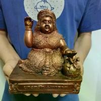 ราคา COD นางกวัก นางโกย มหาลาภ สีนากเก่า (หน้าตัก5นิ้ว สูง15ซม.)เข้าพิธีปลุกเสกแล้ว ผู้ใดมีไว้บูชาเรียกเมตตาเสริมโชคลาภ (1731815411897502045)