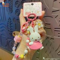 ราคา จี้พวงกุญแจกระต่าย Miffy สำหรับผู้หญิง สร้างสรรค์ DIY ลูกปัด พวงกุญแจคู่ ตกแต่งกระเป๋าเป้สะพายหลัง หมอนรอง คอสติช น้ําหอม พระพาย อโรมา (1731707431382582278)