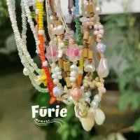 ราคา สร้อยคอ handmade สร้อยเชือกเทียน necklace ลูกปัด เชือกเทียน แนะนำ (1731854420417152146)