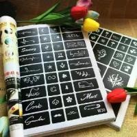 ราคา สติ๊กเกอร์รอยสักกึ่งถาวร สไตล์เกาหลี เล็ก ลายน้ำผลไม้ แม่แบบกลวง แม่แบบหนังสือ เย็บปักถักร้อยรอยสัก สเปรย์ ภาพวาด เหมาะสำหรับการจัดส่งฟรี ชุดสูท (1731899217690921722)