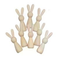 ราคา ตุ๊กตาหยิกไม้ 8x ยังไม่เสร็จ รูปแกะสลักกระต่าย เหมาะสำหรับงานเทศกาล ภาพวาด DIY (1731628230568674352)