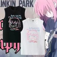 ราคา เสื้อยืดแขนกุดคอสเพลย์, BOCCHI Gotoh THE ROCK Hitori ภาพถ่าย, เสื้อกั๊กด้านบน (1731239977873802863)