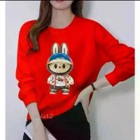 ราคา เสื้อยืด MONSTER Labubu, เสื้อแขนยาวสำหรับผู้ใหญ่ล่าสุด, สำหรับผู้หญิง, ลายอินเทรนด์ของผู้หญิง, ภาพพิมพ์ DTF ล่าสุด (1732313414478498340)