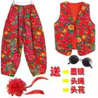 ราคา ชุดเสื้อกั๊กลายดอกไม้และกางเกงโคมไฟ, ภาคตะวันออกเฉียงเหนือ, Errenzhuan, เหมาะสำหรับงานแต่งงานและเต้นรำสี่เหลี่ยม, เครื่องแต่งกาย ชุด ล้านนา การะเกด ชุด บาบ๋า ย่าหยา ภูเก็ต (1731801422357103617)