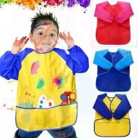 ราคา ผ้ากันเปื้อนศิลปะสำหรับเด็ก กันน้ำ เหมาะสำหรับงานศิลปะ เบเกอรี่ และงานฝีมือ ผ้ากันเปื้อนวาดภาพเด็ก เอี๊ยมทำอาหาร (1731821111955457879)