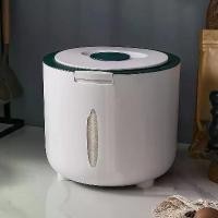 ราคา 【COD】 Replica shop ถังใส่ข้าวสาร ถังข้าวสาร ที่ใส่ข้าวสาร ข้าวสาร กล่องใส่ข้าวสาร กล่องอาหาร ที่เก็บอาหาร ถังเก็บข้าวสาร 5 kg / 10 kg (1731560728084186875)