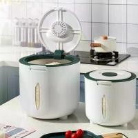 ราคา HHsociety ถังใส่ข้าวสาร ถังเก็บข้าวสาร ถังข้าวสาร กล่องเก็บอาหาร กล่องเก็บข้าวสาร ข้าวสาร ที่เก็บข้าวสาร รุ่น 9030 (1730012358792546672)