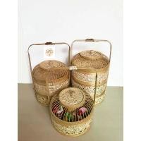 ราคา บ้านโคกพร้าว-ปิ่นโตพิกุล ฝากรงนก (สีธรรมชาติ) ขนาด 8 นิ้ว ของขวัญ ขนมไทย ตรุษจีน ขนมไหว้ ปิ่นโตแดง ขนมมงคล ขนมเข่ง (1731896116957711311)