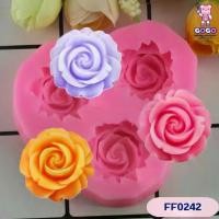 ราคา พิมพ์ดอกกุหลาบ 3 ช่อง พิมพ์ฟองดอง ทำวุ้น อาลัว ขนมไทย (1729890593883261314)