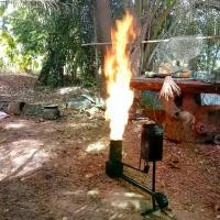 ราคา ชุดจุดเตาเผาถ่านด้วยน้ำมันเครื่องเก่า น้ำมันพืช (1729582921285536092)