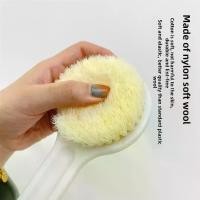 ราคา แปรงอาบน้ำ ขนนุ่ม อุปกรณ์ถูหลัง ด้ามยาว เดียวกัน เหมาะสำหรับขัดผิวหน้าและร่างกาย แปรงทาตัว ยัย ขัด ตัว อาบ ไม้ ถูหลัง คัด ขี้ไคล หิน กัวซา แท้ 100 นวด สะบัก หลัง (1731355550725801825)