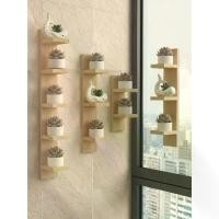 ราคา ชั้นวางดอกไม้ฉ่ำติดผนังแบบไม่มีตะปู, หลายชั้น, ตกแต่งผนัง, ชั้นวางต้นไม้, เหมาะสำหรับระเบียง, ไม้เนื้อแข็งแข็งเรียบง่าย, ชั้นวางกระถางต้นไม้ กระบะ วาง สินค้า พร้อม ขา ตั้ง (1731959688844772912)