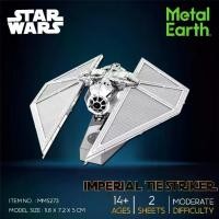ราคา สตาร์วอร์โมเดลโลหะ 3D Metal Star Wars TIE Striker MMS273 แบนด์ Metal Earth ของแท้ 100% สินค้า พร้อมส่ง (1730069255497549838)