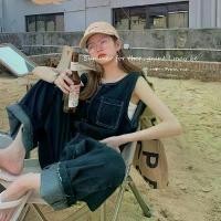 ราคา พร้อมส่งเอี๊ยมยีนส์ขายาว ทรงบอย สินค้า รุ่นสุด เอี๊ยมยีนส์กางเกงยีนส์ขาสั้นผู้หญิงกางเ เอี้ยมกางเกง (1731611915244111109)