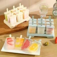 ราคา แม่พิมพ์ไอติม, 9 กริด, เครื่องทำไอศครีม DIY, เครื่องทำไอศครีมโฮมเมด, ถอดออกได้และรวดเร็ว, น้ำผลไม้แช่แข็งอย่างรวดเร็ว, แม่พิมพ์ไอศกรีมโยเกิร์ต, พร้อมไอติม (1731538010117604957)