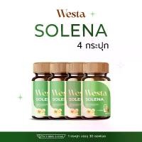 ราคา (4 กระปุก) Westa Solena โซลีน่า วิตามิน มือชา เท้าชา น้ำตาลสูง เหน็บขา คลายปวด บรรจุ 30 ซอฟเจล 100% สารสกัดจากโสม CoQ10 Alpha-lipoic acid Vitamin B1-B12 600 mg/เม็ด (1732024541296952548)