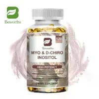 ราคา BEWORTHS Myo & D-Chiro Inositol อัตราส่วนที่เหมาะสม 40:1, Myo Inositol 600 มก., D-Chiro 15 มก., วิตามิน B8, 120 แคปซูล (1731986278567740686)