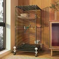 ราคา กรงนก, หนาและขยาย, สำหรับนกแก้ว, Budgerigars, นกกระตั้ว, สไตล์วิลล่าขนาดใหญ่, เหมาะสำหรับนกแก้วรัก, นกกระตั้วและนกคานธี (1731919961984238992)