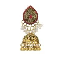 ราคา ต่างหู กรงนก วินเทจ อินเดีย สำหรับผู้หญิง ดีไซน์เฉพาะ ทรงหยดน้ำสีทอง ต่างหูระฆังพู่เพชรหลากสี (1732224113217211148)