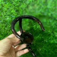 ราคา ขารองแก้ว กรงนก ขนาดใหญ่ ไม้ขาวดำ(ย้อมดำเพิ่ม) 1 ชิ้น (1730817343206295557)