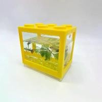 ราคา โปรโมชั่นใหญ่สำหรับร้านใหม่！9 สี ตู้ปลากัด ตู้ปลามินิ ตู้ปลาขนาดเล็ก ตู้เลี้ยงปลา โหลใส่ปลากัด เหมาะสำหรับเลี้ยงปลากัด ปลาขนาดเล็ก (1731911211183932701)