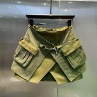 ราคา กระโปรงทรงเอ สีเขียวทหาร กระเป๋าใหญ่ สไตล์สาวฮอต ทำจากผ้าเดนิม เอวสูง ทรงสลิมฟิต อเนกประสงค์ กระโปรงครึ่งตัว รวบรวมโดยคน 6000 คน girl mom jeans กางเกง ขา สั้น ผ้า ฮานาโกะ อ้วน at (1731813373543482652)