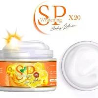 ราคา โลชั่น SP หัวเชื้อผสมวิตซีในกระปุกเดียว 110กรัม ไวท์เทนนิ่ง ผิว มอยส์เจอร์ไรเซอร์ บำรุง ผิวชมพู (1729837008757688748)