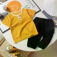 ราคา ชุดเด็กผู้ชาย แฟชั่น ดีไซน์สองชิ้น ครึ่งแขน เสื้อผ้าสำหรับเด็ก เสื้อผ้าสำหรับเด็ก เสื้อผ้าอินเทรนด์ เหมาะสำหรับเด็กอายุ 2 ขวบ ถึง 1 ขวบ และอายุ 1-3 ขวบ ชุดฤดูร้อน (1731882074271352990)