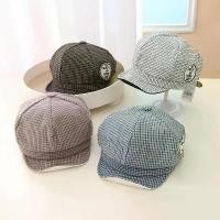 ราคา [เก็บเงินปลายทาง] [พร้อมส่ง]หมวกเด็ก 6เดือน - 3ปี รอบหัว 49-51 cm.หมวกทรงนิวส์บอย ผ้าลายสก็อต หมวกแก๊ปทรงฟักทอง ด้านหลังยืดได้ (1731878038765077885)