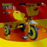 ราคา GKK จักรยานเด็ก 3 ล้อปั่น รุ่น เป็ดน้อย มีตะกร้าหน้า-หลัง จักรยานสามล้อ รถเด็ก ตะกร้าเป็ด สำหรับ2-6ขวบ ล้อโฟมตัน (1731284238913669331)