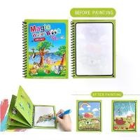 ราคา สมุดระบายสีน้ำวิเศษ มอนเตสซอรี่ ใช้ซ้ำได้ ดีไซน์การ์ตูน ท่องเที่ยวอวกาศ ไดโนเสาร์ และรถ ศิลปะ DIY สำหรับเด็กวัยหัดเดินและเด็ก หนังสือวาดภาพ 1 ชิ้น (1731397917645245255)