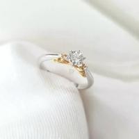 ราคา แหวนเพชรชูเม็ดเดี่ยว Amantio Diamond 0.10กะรัต E Color vvs 18k (1731250265554193064)