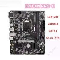 ราคา MSI H410M PRO, H410M PRO-E, H410M-A PRO, 64GB, VGA HDMI M.2, LGA 1200, DDR4, Micro ATX, รองรับโปรเซสเซอร์รุ่นที่ 11, บอร์ดทดสอบ 100%, ใหม่ (1731932779036378183)