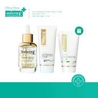 ราคา [แพ็คสุดคุ้ม 2 ฟรี 1] Smooth E Duo 24k Gold Set ฟรี! Gold Foam 1.5 Oz. เซ็ตสกินแคร์ เวชสำอางดูแลริ้วรอยและจุดด่างดำ (1730329801289796351)