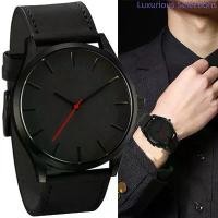 ราคา Quxis Luxury Brand Men's Leather Business Watch Men's Business Quartz Watch Men's Date Quartz Clock (1732035428236101229)