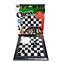 ราคา Chess TRAVEL GAME กระดานหมากรุก หมากรุกสากล เกมส์หมากรุก เกมส์ฝึกสมอง ขนาดพกพา คําแนะนําการขายที่ร้อนแรงในเดือนนี้ ของ เล่น บล็อก ตัว ต่อ (1731823796752844730)
