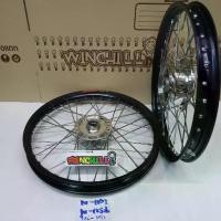 ราคา YOSHI ชุดล้อ WAVE110i/ WAVE125 ปลาวาฬ/ DREAM SUPERCUB/ CZI ล้อโลสีดำ+ดุมสีบรอนซ์ ล้อขอบ17 อะไหล่แต่งรถ110i หน้าดิส/หลังด 【sales】 (1731360659677545797)