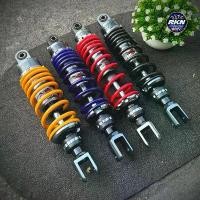 ราคา โช๊คหลัง GAZI งานเทียบ สปริงใหญ่แกนใหญ่ 300/310MM. ใส่ GIORNO/LEAD125/MIO/FINO/Click110i-160i ปรับสปิงได้ ระบบน้ำมัน 【sales】 (1731767893124286363)