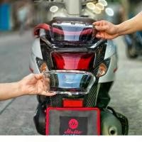 ราคา ครอบไฟท้าย กรอบไฟท้าย Giorno+ 125 ครอบไฟท้าย มีให้เลือกแบบ สีใส สีสโมค Giorno+ 125 【sales】 (1731550249806758985)