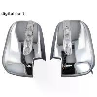 ราคา ฝาครอบกระจกมองหลังประตูรถยนต์พร้อมไฟ LED สำหรับ Triton L200 2005-2014 และ Sport 2011 (1732075956460227429)