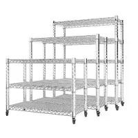 ราคา ชั้นวางสินค้ากล่องเก็บของชุบโครเมียม พร้อมล้อ ราวบันได ราวแขวนมือถือ ชั้นวางของในประเทศ ชั้นวางวัสดุก่อสร้างปลอดคงที่ ขาตั้งจอแสดงผล คอนโด สอง ชั้น (1731454983909245997)