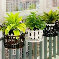 ราคา ชั้นวางกระถางต้นไม้แบบเหล็ก ที่แขวนกระถางต้นไม้ วางดอกไม้ ได้ทั้งริมรั้ว ริมระเบียง เหมาะกับพื้นที่จำกัด บ้าน คอนโด (1731416870628066780)