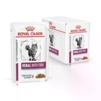 ราคา Royal Canin VD Pouch Cat Renal (tuna) ขนาด 85กรัม จำนวน12ซอง สำหรับแมวที่เป็นโรคไต ขาย (1732073497653839619)