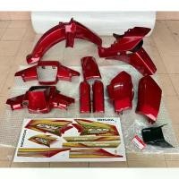 ราคา ขาย ชุดสีดรีมคุรุสภา+สติ๊กเกอร์+หางเต่าของแท้ สีเเดง (11 ชิ้น) (1732011474613733121)