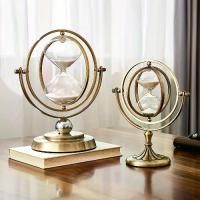 ราคา นาฬิกาทราย 1 ชิ้น ตัวจับเวลาทราย 30 นาที นาฬิกาทรายสีขาวโบราณหมุนได้ 720° นาฬิกาทรายย้อนยุค 30 นาที ทรายครึ่งชั่วโมงแก้วโลหะ เหมาะสำหรับโต๊ะทำงาน บ้าน ตกแต่งงานแต่งงาน (1732295656249919744)