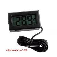 ราคา เทอร์โมมิเตอร์ตู้ปลา ตู้ปลา ตู้เย็น สัตว์เลื้อยคลาน จิ้งจก เทอร์โมมิเตอร์น้ำพร้อมจอ LCD สำหรับ Repti (1729836374798666284)